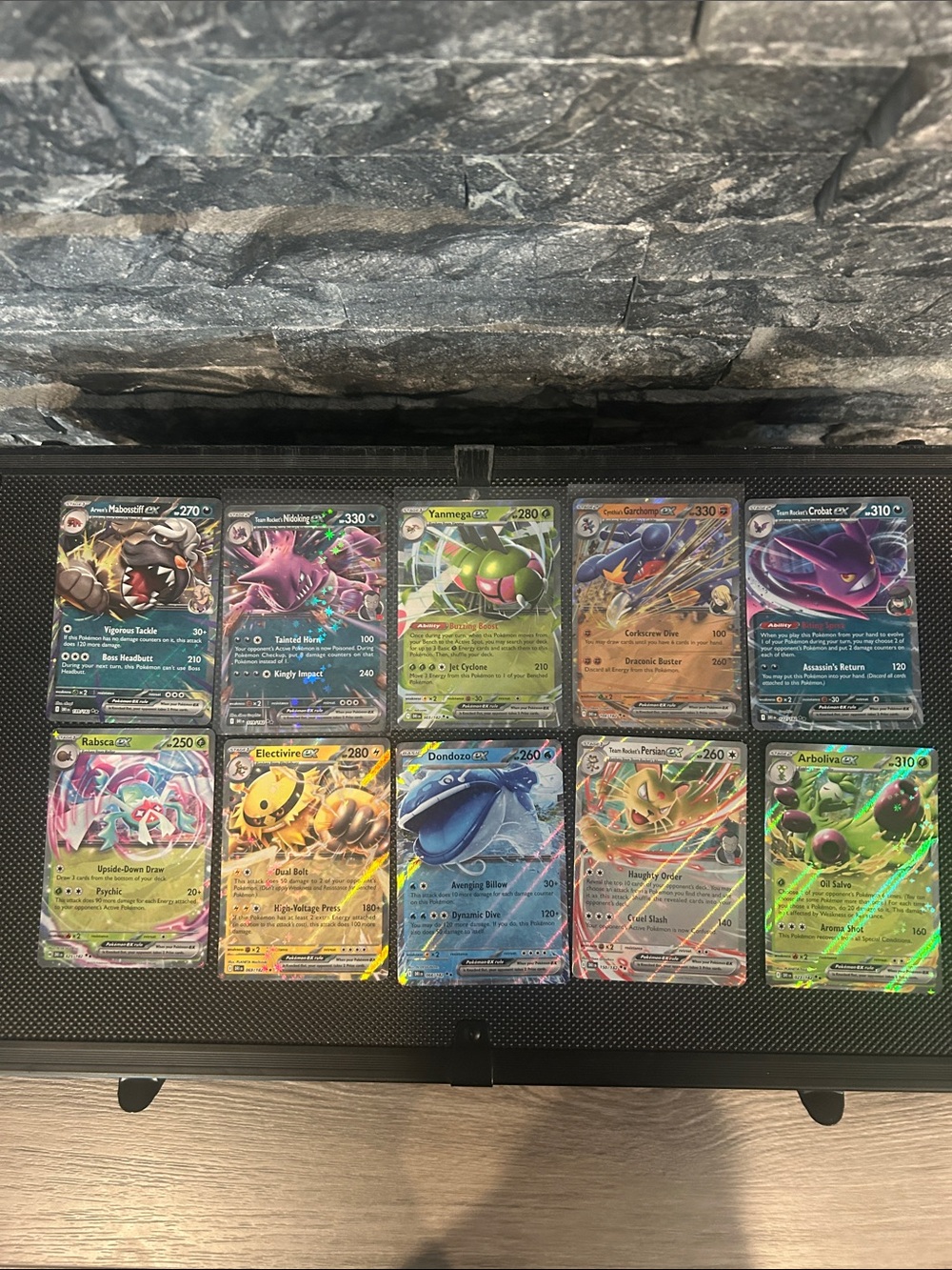 Pokemon EX Card lot 10 Holo cards from Destined Rivals Set M/NM